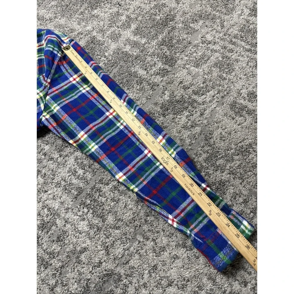 Polo Ralph Lauren Men's XL Classic‎ Fit Flannel Shirt Blue Plaid L/S Holiday